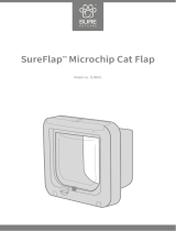 SURE petcare SUR001 SureFlap Microchip Cat Flap Uživatelská příručka