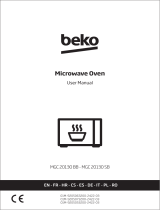 Beko MGC 20130 BB Microwave Oven Uživatelský manuál