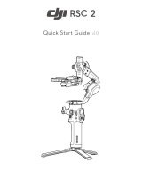 dji RSC 2 Gimbal Stabilizer Uživatelská příručka