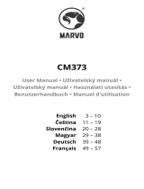Marvo CM373 Honeycomb Keyboard and Mouse Uživatelský manuál
