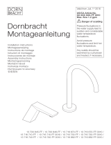 Dornbracht USA 13700845-00 instalační příručka