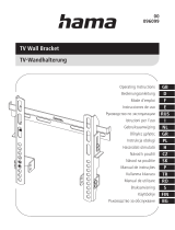 Hama 00096099 TV Wall Bracket Uživatelský manuál