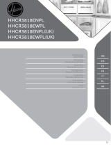 Hoover HHCR3818ENPL Uživatelský manuál