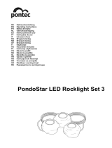 Pontec 87585 PondoStar LED Rock Light Set 3 Uživatelský manuál