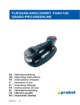 probst FXAH-120-GRABO-PRO-LIFTER-GREENLINE Uživatelský manuál