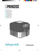 Princess 01.182092.01.001 Airfryer Grill Uživatelský manuál