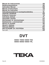 Teka DVT 98660 TBS BK Cooker Hood (Extractor hood) Uživatelský manuál
