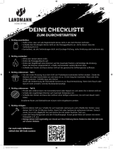 LANDMANN Gasgrillwagen 5.1 Operativní instrukce