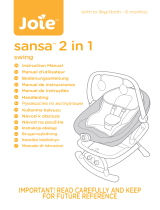 Joie Sansa 2 in 1 Swing and Rocker Uživatelský manuál