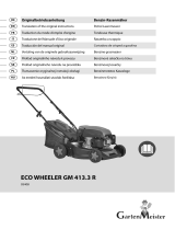 Garten Meister ECO WHEELER GM 413.3 R Petrol Lawnmower Uživatelský manuál