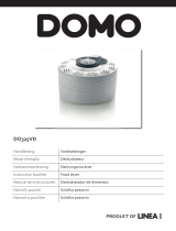 Domo DO325VD Food Dryer Uživatelský manuál