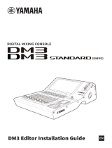 Yamaha DM3 instalační příručka