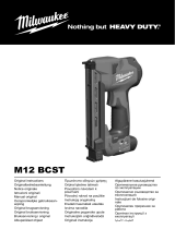 Milwaukee M12 BCST Sub Compact Cable Stapler Uživatelský manuál