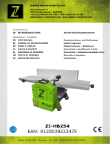 Zipper Maschinen ZI-HB254 Uživatelský manuál