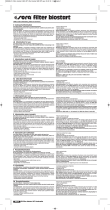 Sera filter biostart Information For Use