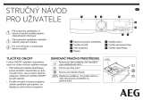 AEG L8FNC68SC Rychlý návod