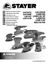 Stayer LOM180 Operativní instrukce