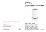 ZyXEL Communications ZYXEL LTE5388-M804 4G LTE-A RUTER Návod k obsluze