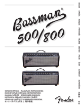 Fender Bassman® 500/800 Návod k obsluze