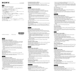 Sony FDR-AX100 Návod k obsluze