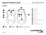 HyperX Pulsefire Dart (HX-MC006B) Uživatelský manuál