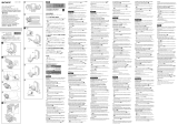 Sony BLT-CHM1 Operativní instrukce