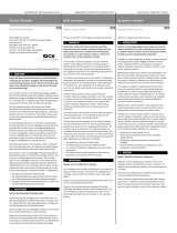 SICK Sicherheits-Encoder Operativní instrukce