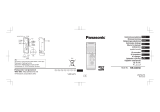 Panasonic RRXS350E Operativní instrukce