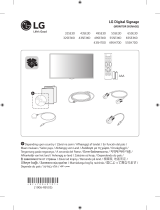 LG 55SE3KD Stručný návod k obsluze