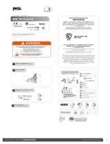 Petzl MICROGRAB Technical Notice