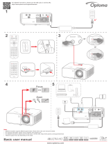 Optoma ZH461 Návod k obsluze