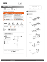 Petzl IRVIS front sections Technical Notice