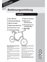 Puky learning bike Uživatelský manuál