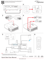 Optoma ZK400 Uživatelský manuál