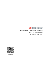 Hikvision E Series HM-TP30-1AQF-Eco-V Handheld Thermal Camera Uživatelská příručka