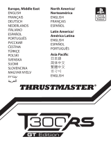 Thrustmaster T300 RS Uživatelský manuál